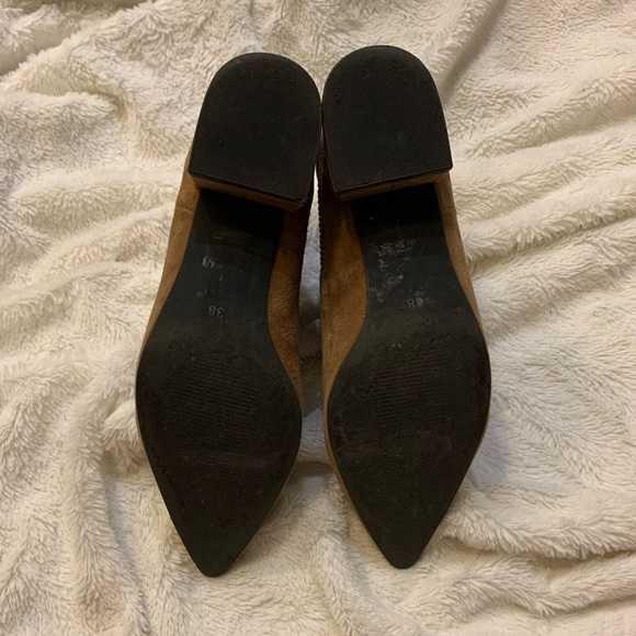 Senso “Kylee” Suede Ankle Boots in Camel - Picture 6 of 7